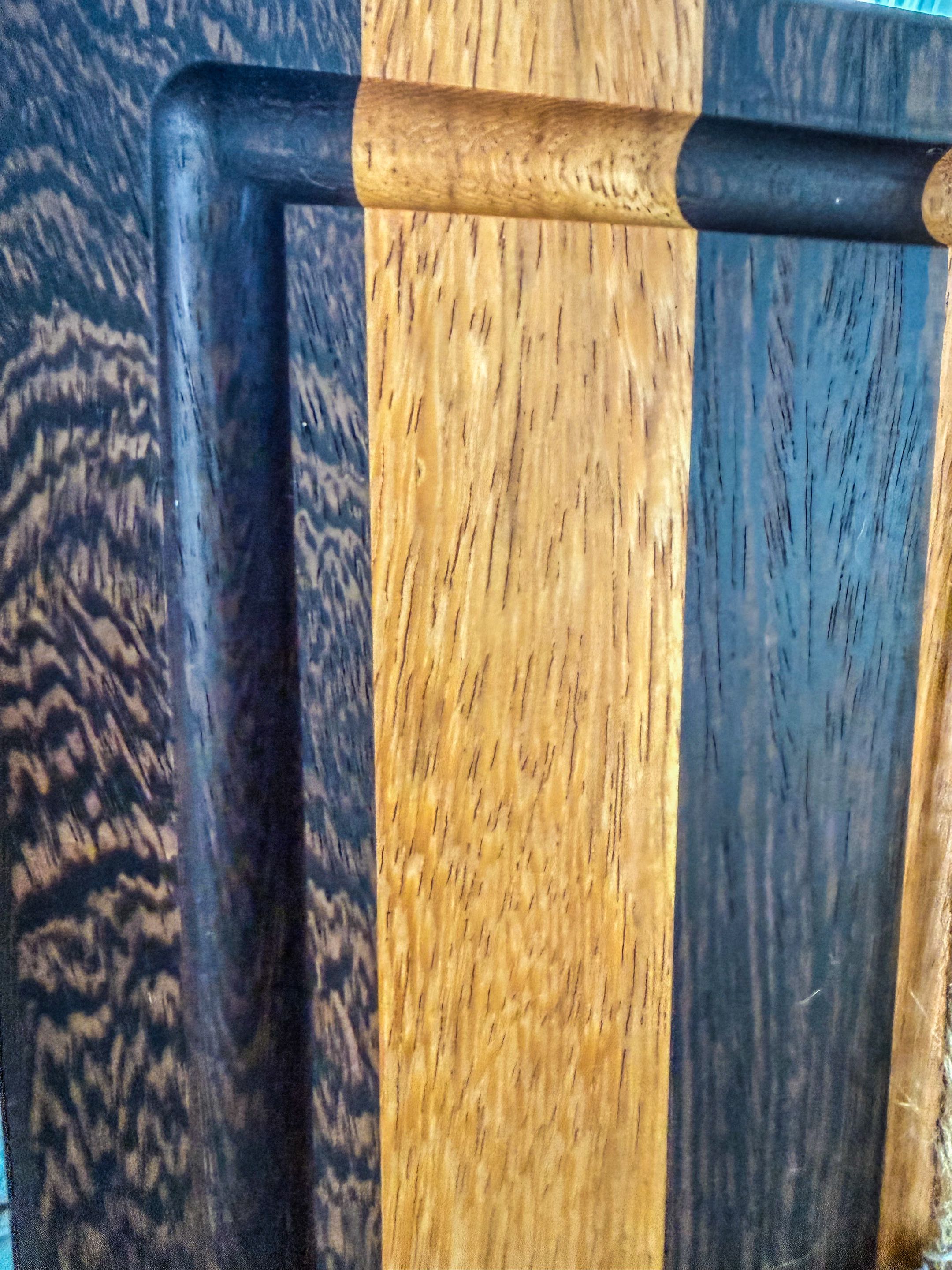 Black Wenge and White Wenge  cutting/charcuterie