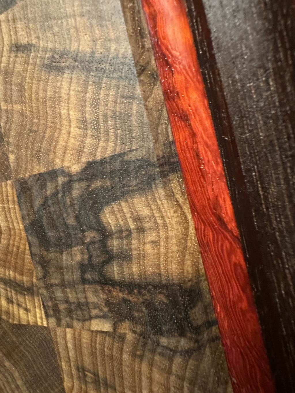 Black Limba with Walnut Trim and Padauk Accent