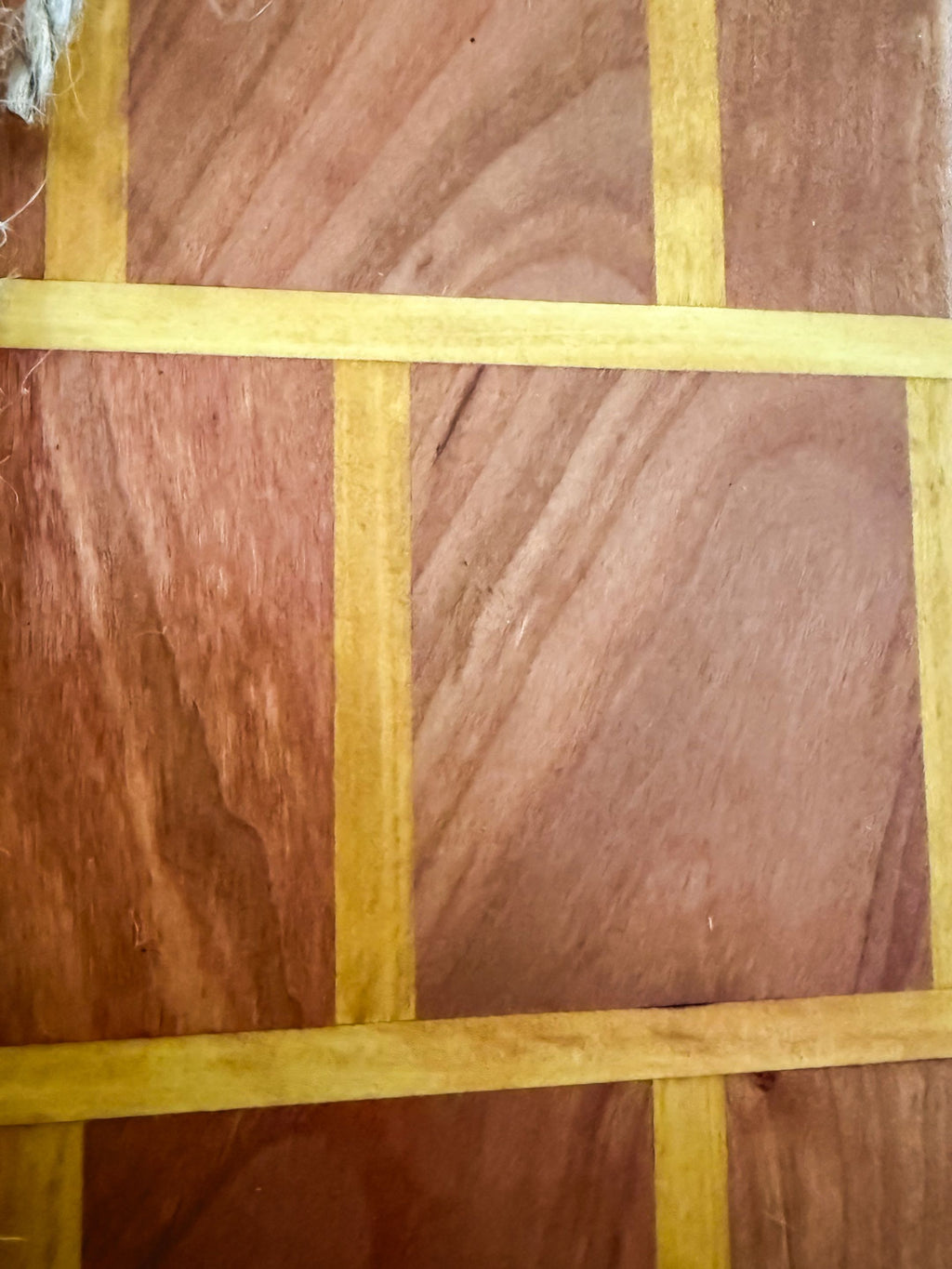 Cherry Yellow Heart Brick cutting/charcuterie