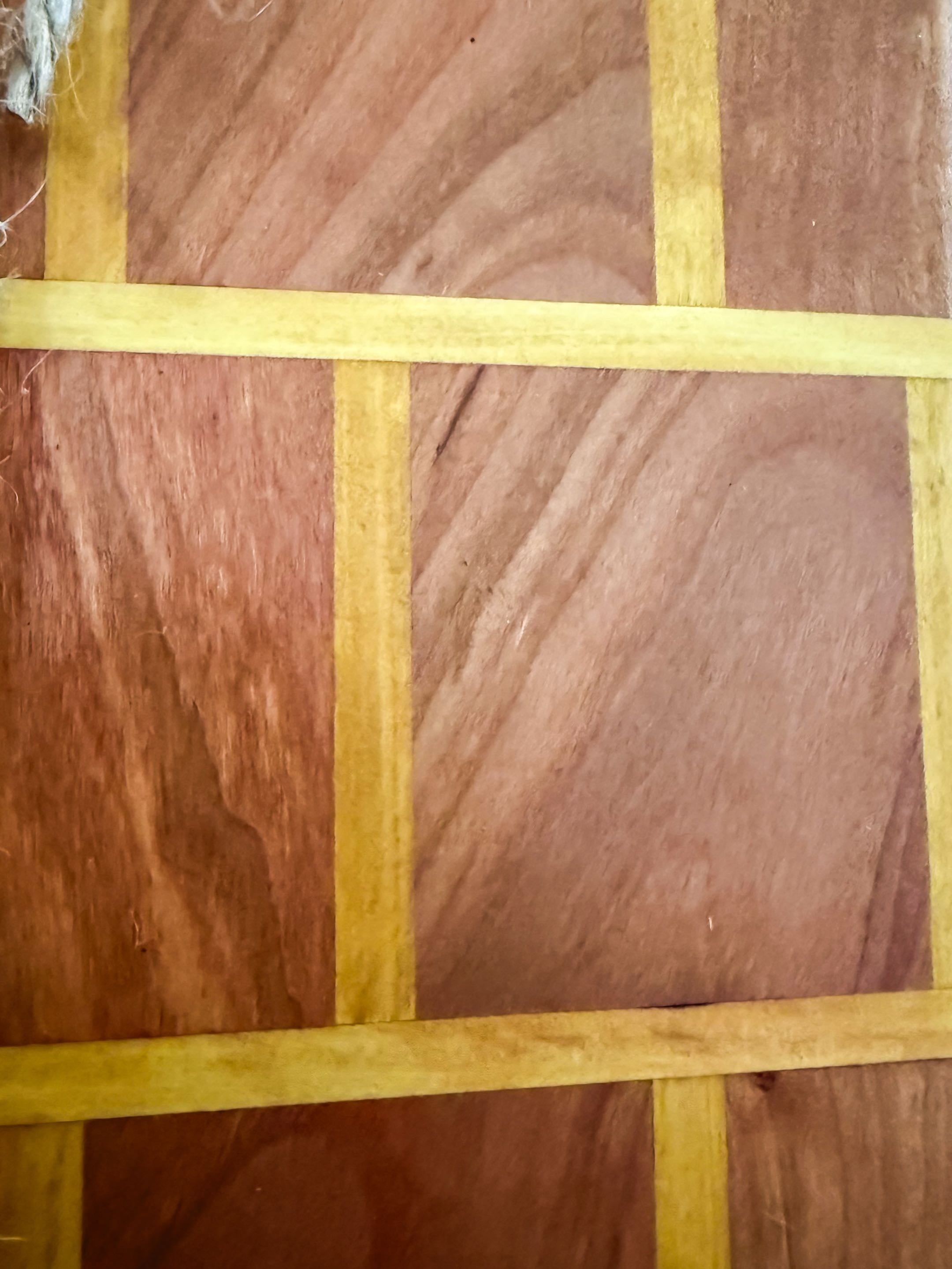 Cherry Yellow Heart Brick cutting/charcuterie