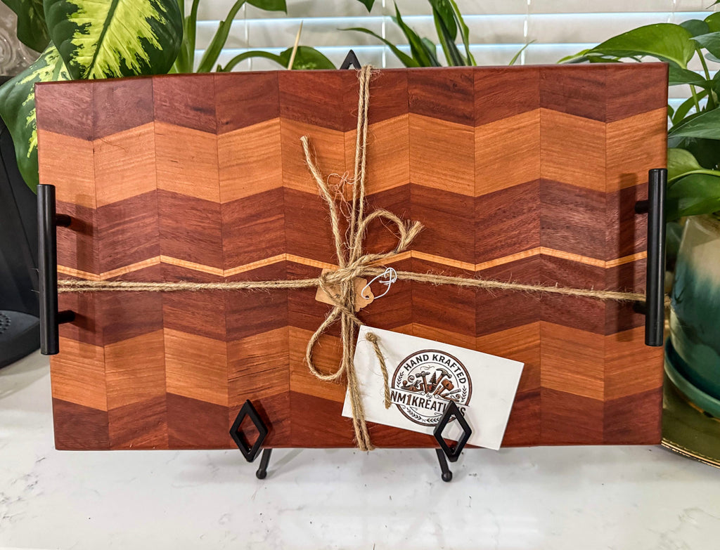 Maple Padauk charcuterie board