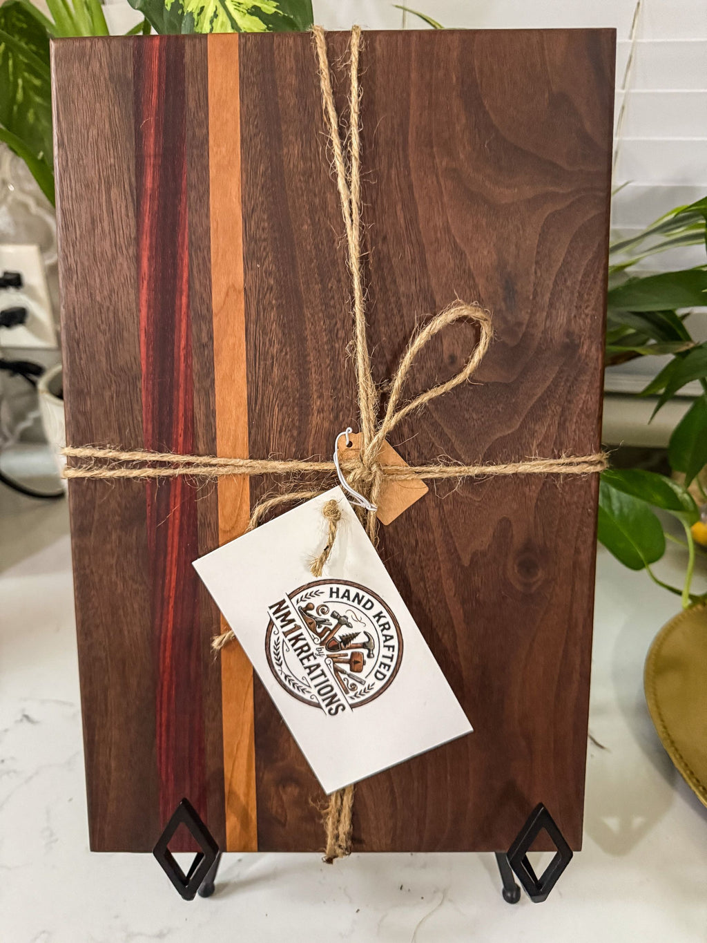 Walnut and Cherry cuttering/charcuterie boards