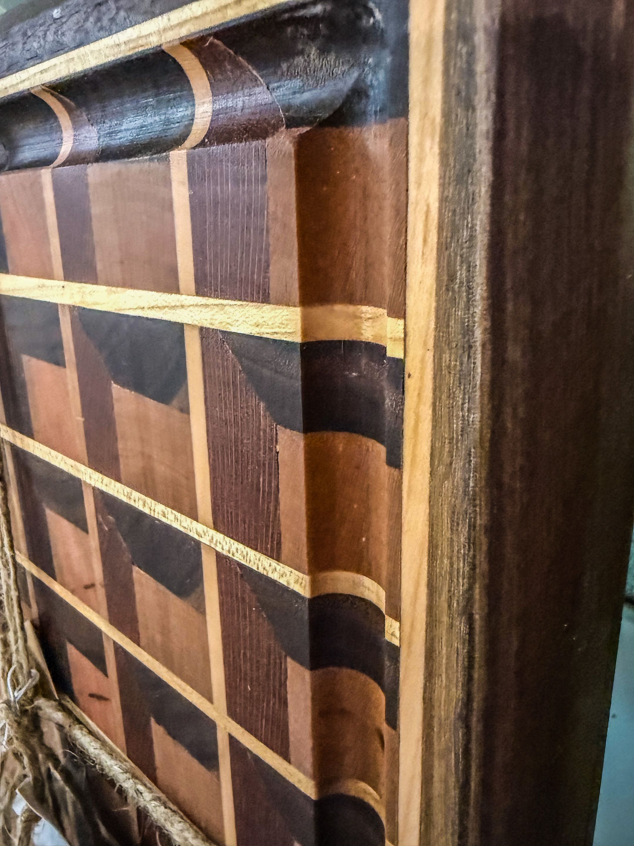 Cherry Walnut Padauk cutting/charcuterie board