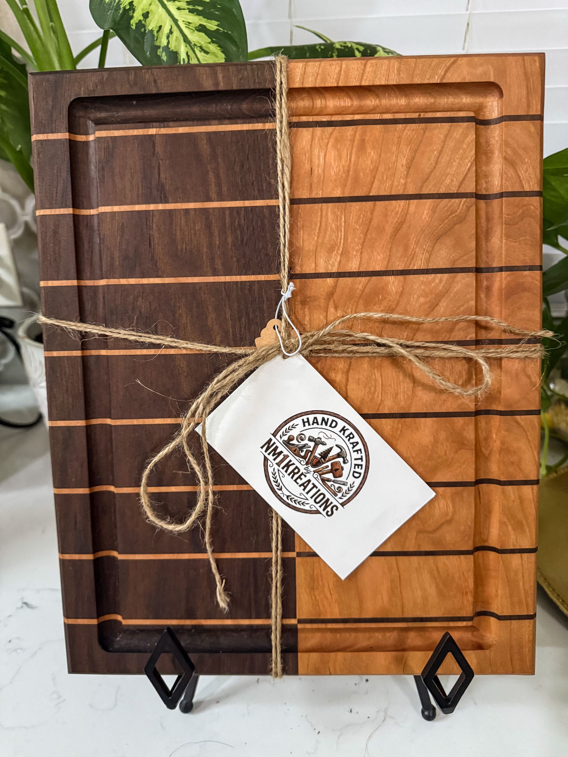 Cherry Walnut cutting/charcuterie
