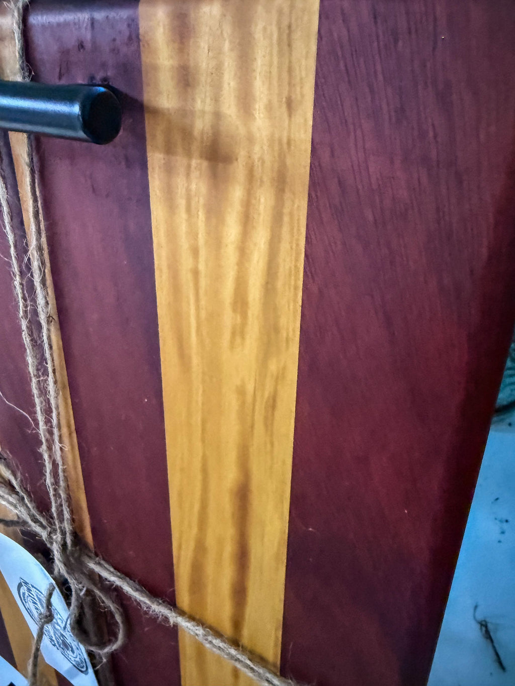 Padauk Yellow Heart charcuterie board