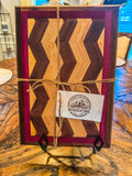 Maple and Walnut Chevron
