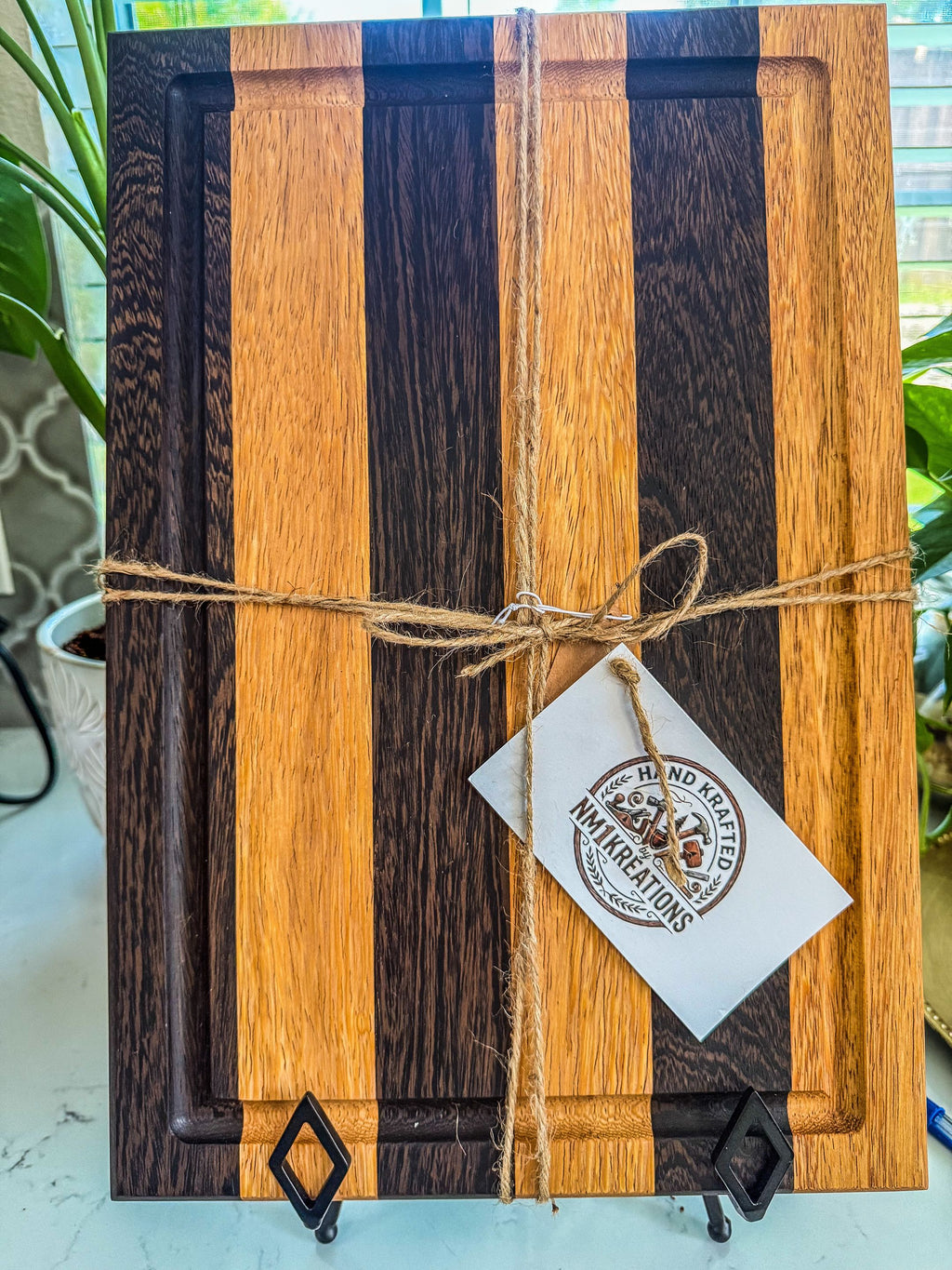 Black Wenge and White Wenge  cutting/charcuterie