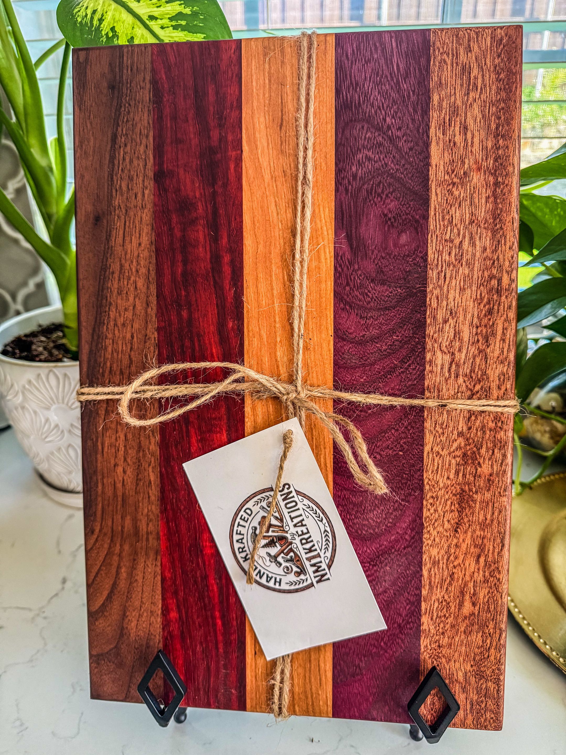 Multi Color cutting/charcuterie board